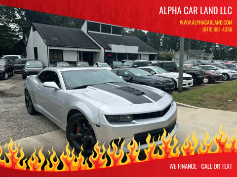 2015 Chevrolet Camaro for sale at Alpha Car Land LLC in Snellville GA