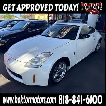 2003 Nissan 350Z for sale at Boktor Motors in North Hollywood CA