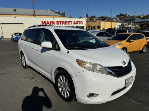 2011 Toyota Sienna for sale at Main Street Auto in Vallejo CA