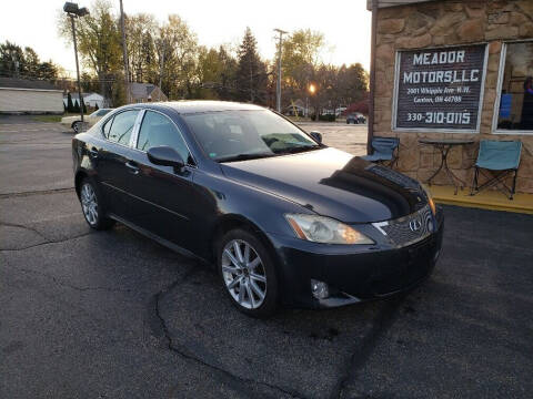 2008 Lexus IS 250 for sale at Meador Motors LLC in Canton OH