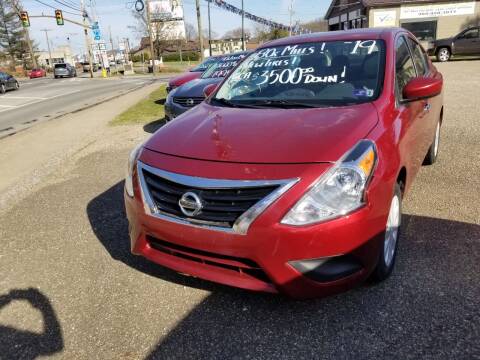 2019 Nissan Versa for sale at Action Auto Sales in Parkersburg WV