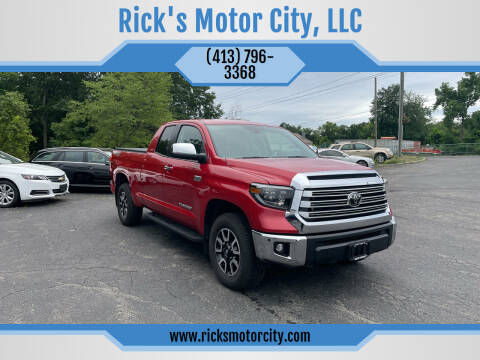 2021 Toyota Tundra for sale at Rick's Motor City, LLC in Springfield MA