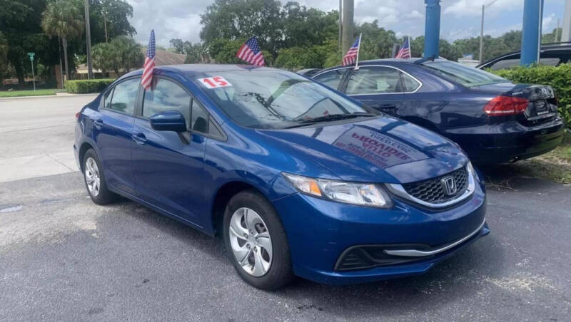 2015 Honda Civic for sale at AUTO PROVIDER in Fort Lauderdale FL