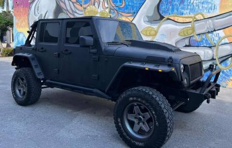 2008 Jeep Wrangler Unlimited for sale at BuyYourCarEasyllc.com in Hollywood FL
