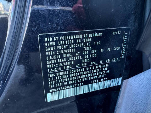 2012 Volkswagen Tiguan LE