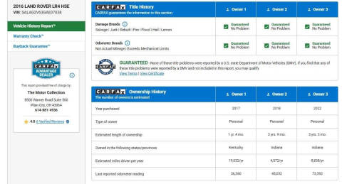 2016 Land Rover LR4 HSE