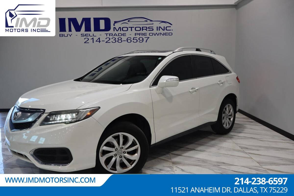 2017 Acura RDX for sale at IMD MOTORS, INC in Dallas, TX