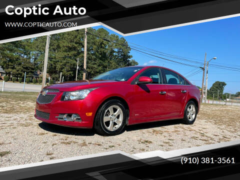 2012 Chevrolet Cruze for sale at Coptic Auto in Wilson NC