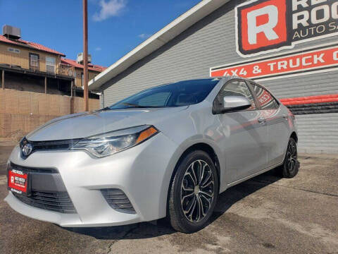 2015 Toyota Corolla for sale at Red Rock Auto Sales in Saint George UT