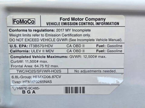 2017 Ford E-Series
