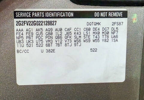 2002 Pontiac Firebird