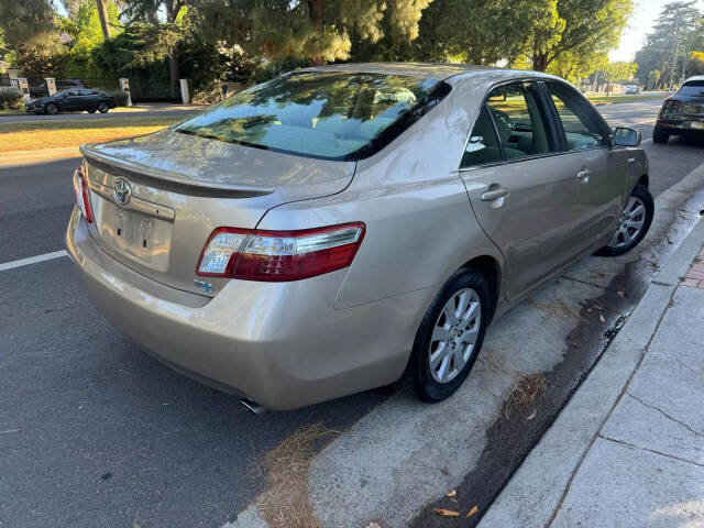 2007 Toyota Camry Hybrid for sale at Ride On LLC in Van Nuys, CA