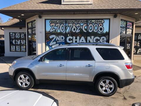 2007 GMC Acadia for sale at Kentucky Auto Sales & Finance in Bowling Green KY