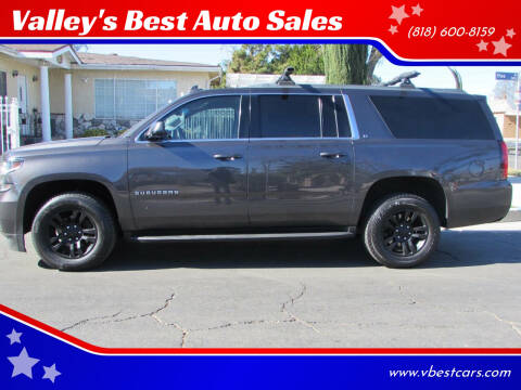 2017 Chevrolet Suburban for sale at Valley's Best Auto Sales in Reseda CA