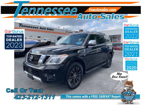 2018 Nissan Armada for sale at Tennessee Auto Sales in Elizabethton TN