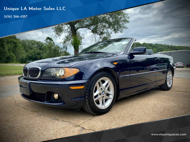 2004 BMW 3 Series for sale at Unique LA Motor Sales LLC in Byrnes Mill MO