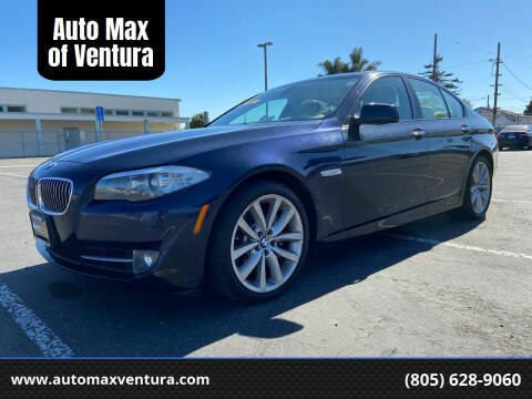 2011 BMW 5 Series for sale at Auto Max of Ventura in Ventura CA
