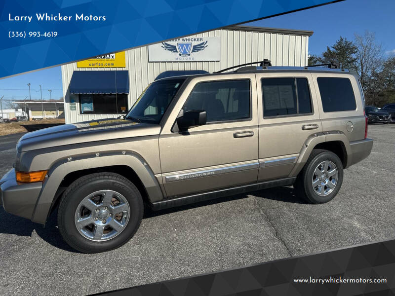 2006 Jeep Commander for sale at Larry Whicker Motors in Kernersville NC