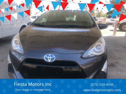 2015 Toyota Prius c for sale at Fiesta Motors Inc in Las Cruces NM