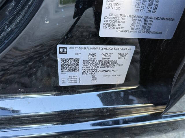 2022 GMC Sierra 1500