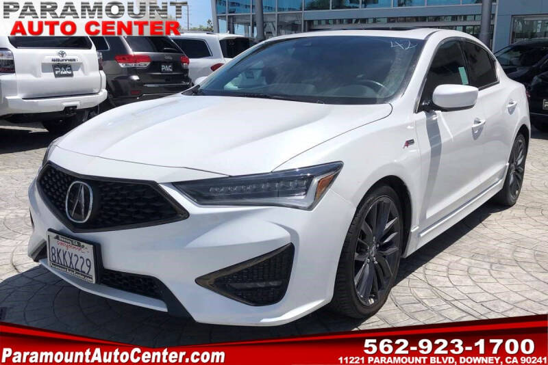 2019 Acura ILX for sale at PARAMOUNT AUTO CENTER in Downey CA