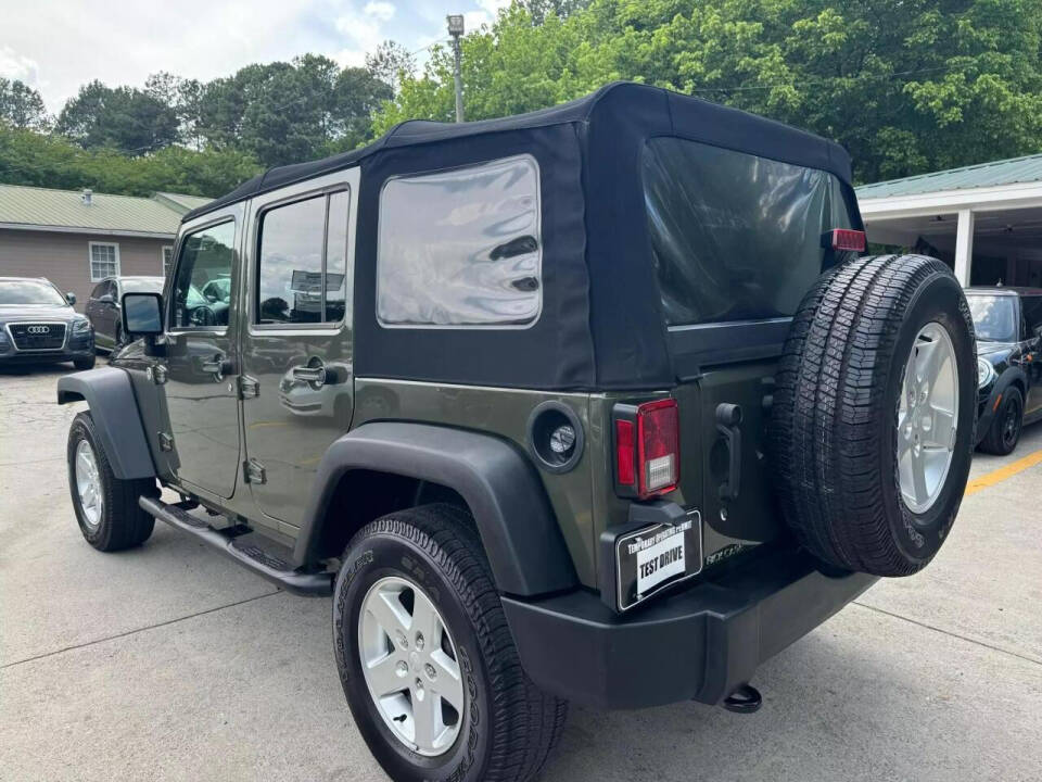 2015 Jeep Wrangler Unlimited for sale at OG Automotive, LLC. in Duluth, GA