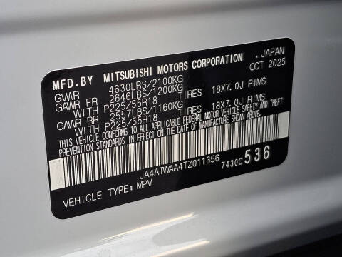2026 Mitsubishi Eclipse Cross Black Edition