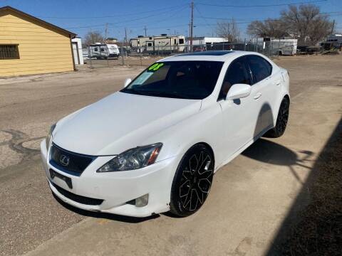 2008 Lexus IS 250 for sale at Rauls Auto Sales in Amarillo TX