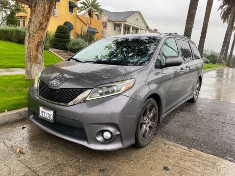 2017 Toyota Sienna for sale at Autobahn Auto Sales in Los Angeles CA
