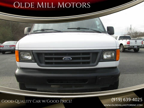2006 Ford E-Series for sale at Olde Mill Motors in Angier NC