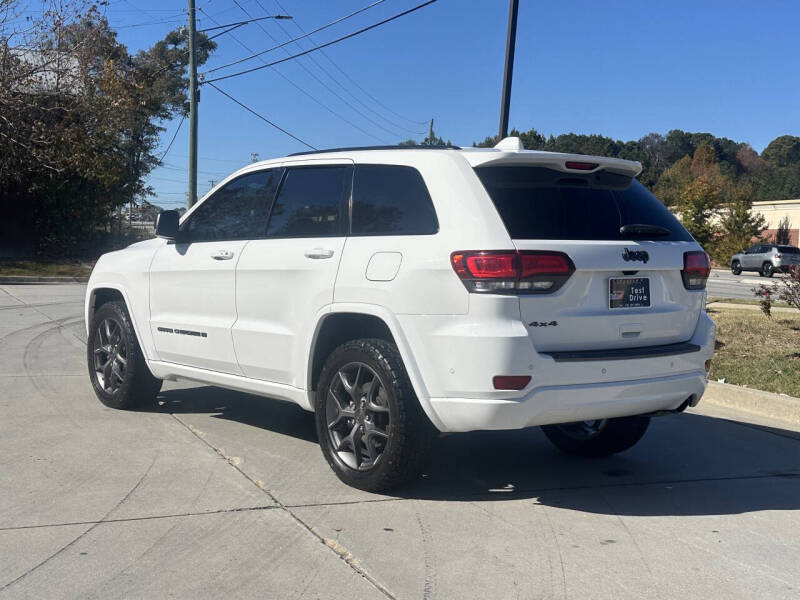 2021 Jeep Grand Cherokee 80th Anniversary Edition