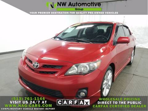 2013 Toyota Corolla for sale at NW Automotive Group in Cincinnati OH
