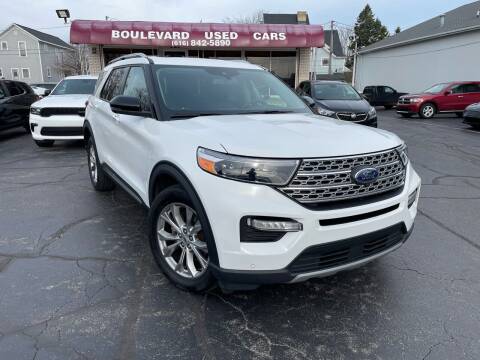 2021 Ford Explorer for sale at Boulevard Used Cars in Grand Haven MI