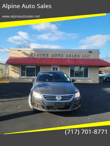 2012 Volkswagen CC for sale at Alpine Auto Sales in Carlisle PA