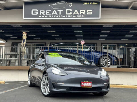 2018 Tesla Model 3 for sale at Great Cars in Sacramento CA