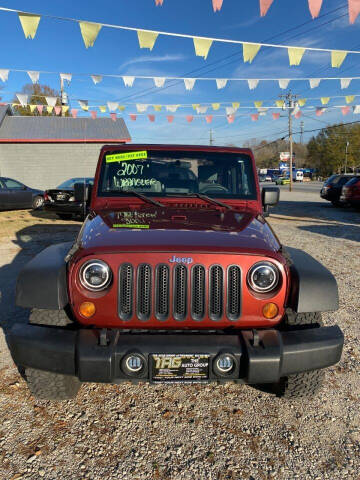 2007 Jeep Wrangler for sale at THE AUTO GROUP OF EASLEY, LLC in Easley SC