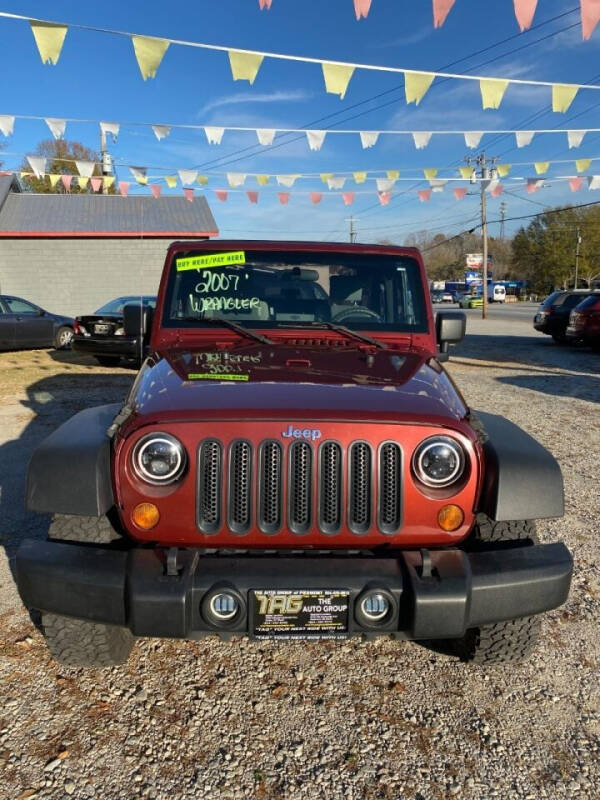 2007 Jeep Wrangler for sale at THE AUTO GROUP OF EASLEY, LLC in Easley SC