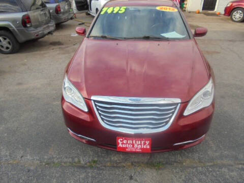 2012 Chrysler 200 for sale at Century Auto Sales LLC in Appleton WI