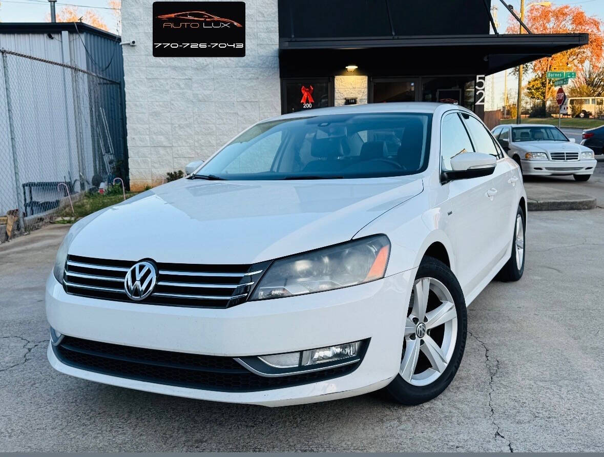 2015 Volkswagen Passat for sale at AUTO LUX INC in Marietta, GA