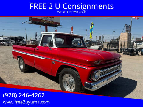 1966 Chevrolet C/K 20 Series for sale at FREE 2 U Consignments in Yuma AZ