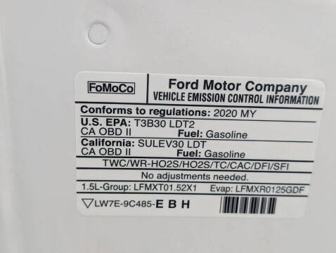 2020 Ford Escape SEL