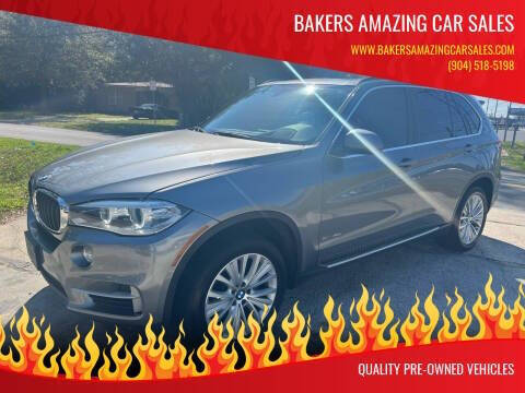 2014 BMW X5 for sale at Bakers Amazing Car Sales in Jacksonville FL