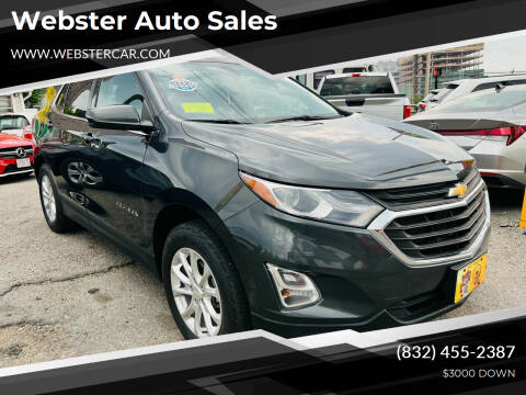 2019 Chevrolet Equinox for sale at Webster Auto Sales in Somerville MA