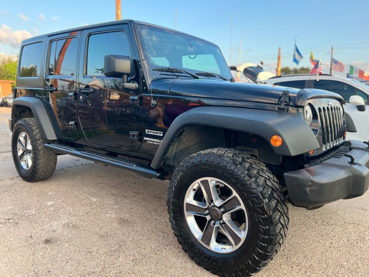 2012 Jeep Wrangler Unlimited for sale at J-R Auto Sales LLC in Houston, TX