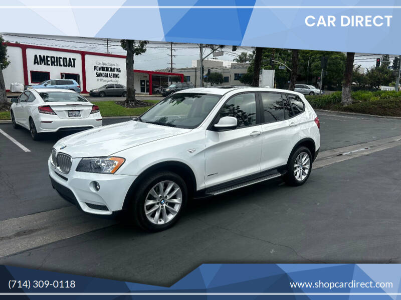 2014 BMW X3 for sale at Car Direct in Orange CA
