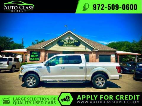 2015 Ford F-150 for sale at Auto Class Direct in Plano TX