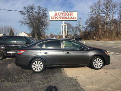 2014 Nissan Sentra for sale at Action Auto Wholesale in Painesville OH