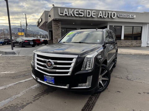 2015 Cadillac Escalade for sale at Lakeside Auto Brokers in Colorado Springs CO