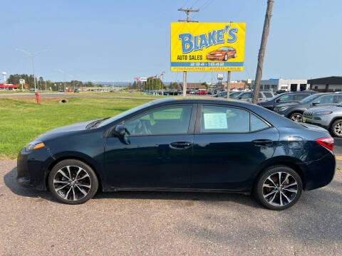 2019 Toyota Corolla for sale at Blake's Auto Sales LLC in Rice Lake WI