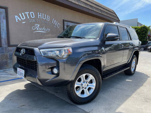 2018 Toyota 4Runner for sale at Auto Hub, Inc. in Anaheim CA